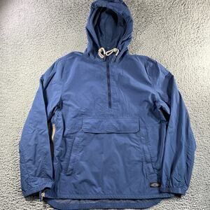 CPO PROVISIONS ANORAK JACKET MENS MEDIUM BLUE NYLON UTILITY OUTDOOR GORPCORE